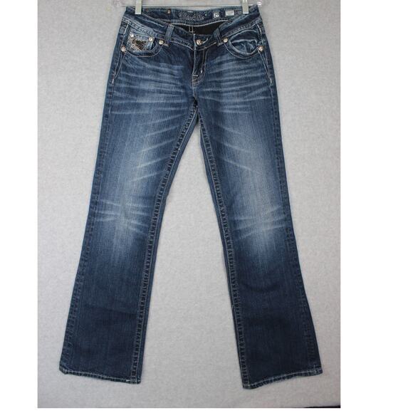 Miss Me JP5124B7‎ Boot Cut Denim Size 29X34 - Picture 1 of 11